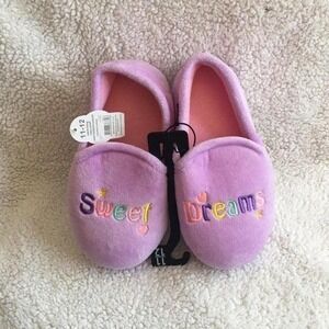 NWT Wonder Nation slippers 9/10 Sweet Dreams non slip